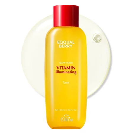 تونر إيكوالبيري المضيء بالفيتامينات –  150مل   EQQUALBERRY Vitamin Illuminating Toner – 150 ml