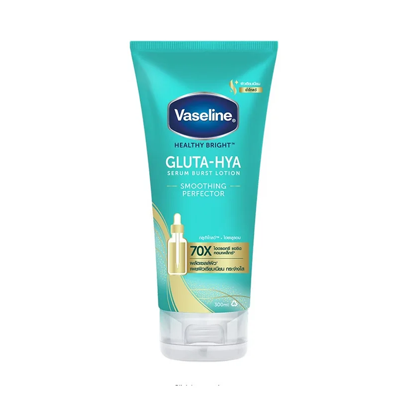 Vaseline Gluta-Hya Serum Burst Lotion Smoothing Perfector 300Ml لوشن فازلين جلوتا-هيا سيروم برست لتنعيم البشرة وتحسينها 300