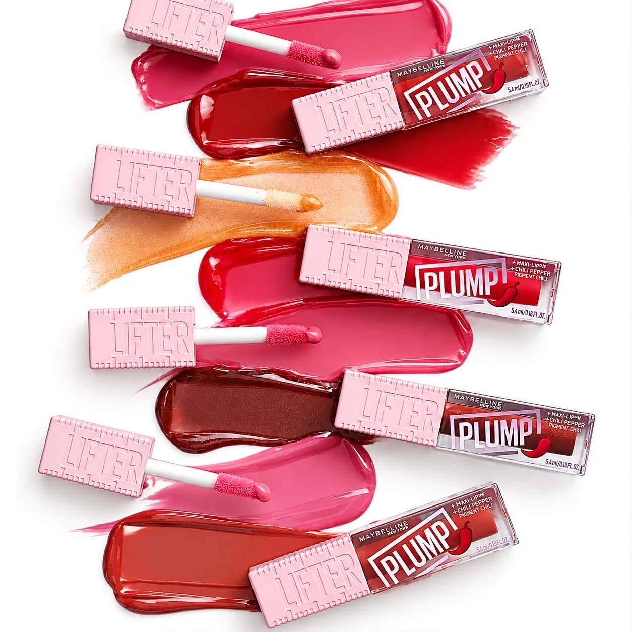 Maybelline New York Lifter Plump Lip Glossملمع الشفاه 
