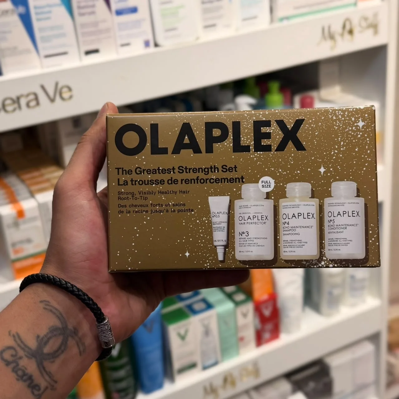 أولابلكس مجموعة القوة القصوى لإصلاح الشعرOlaplex The Greatest Strength Set