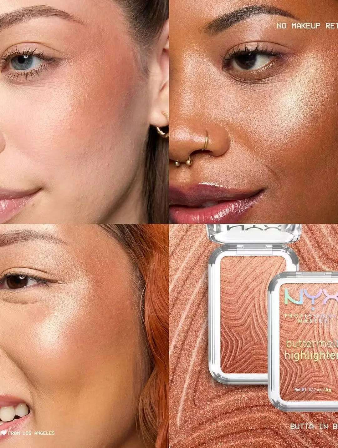 NYX Professional Makeup Buttermelt Highlighterهايلايتر 