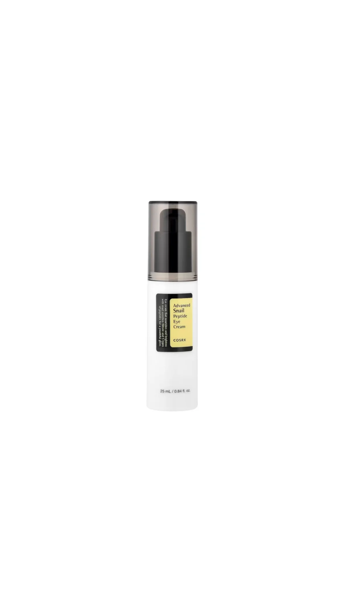 COSRX Advanced Snail Peptide Eye Cream – 25mlكريم العين أدفانسد سنايل بيبتايد من كوزركس – 25 مل