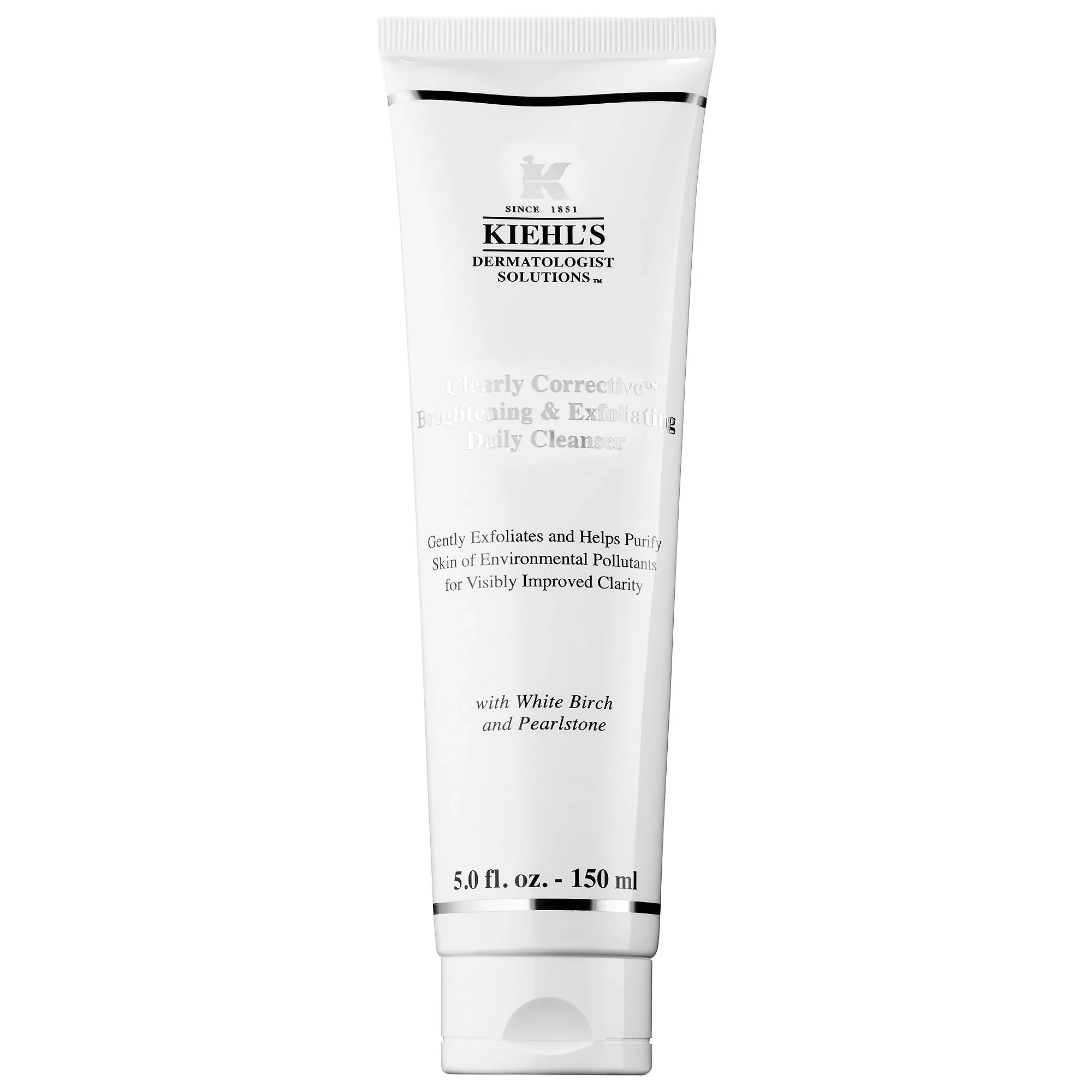Kiehl’s Clearly Corrective Brightening and Exfoliating Daily Cleanser 150ml غسول كيلز اليومي لتفتيح وتقشير البشرة 150 ما
