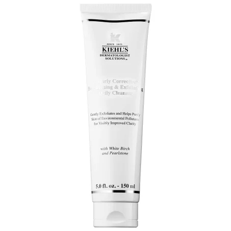 Kiehl’s Clearly Corrective Brightening and Exfoliating Daily Cleanser 150ml غسول كيلز اليومي لتفتيح وتقشير البشرة 150 ما