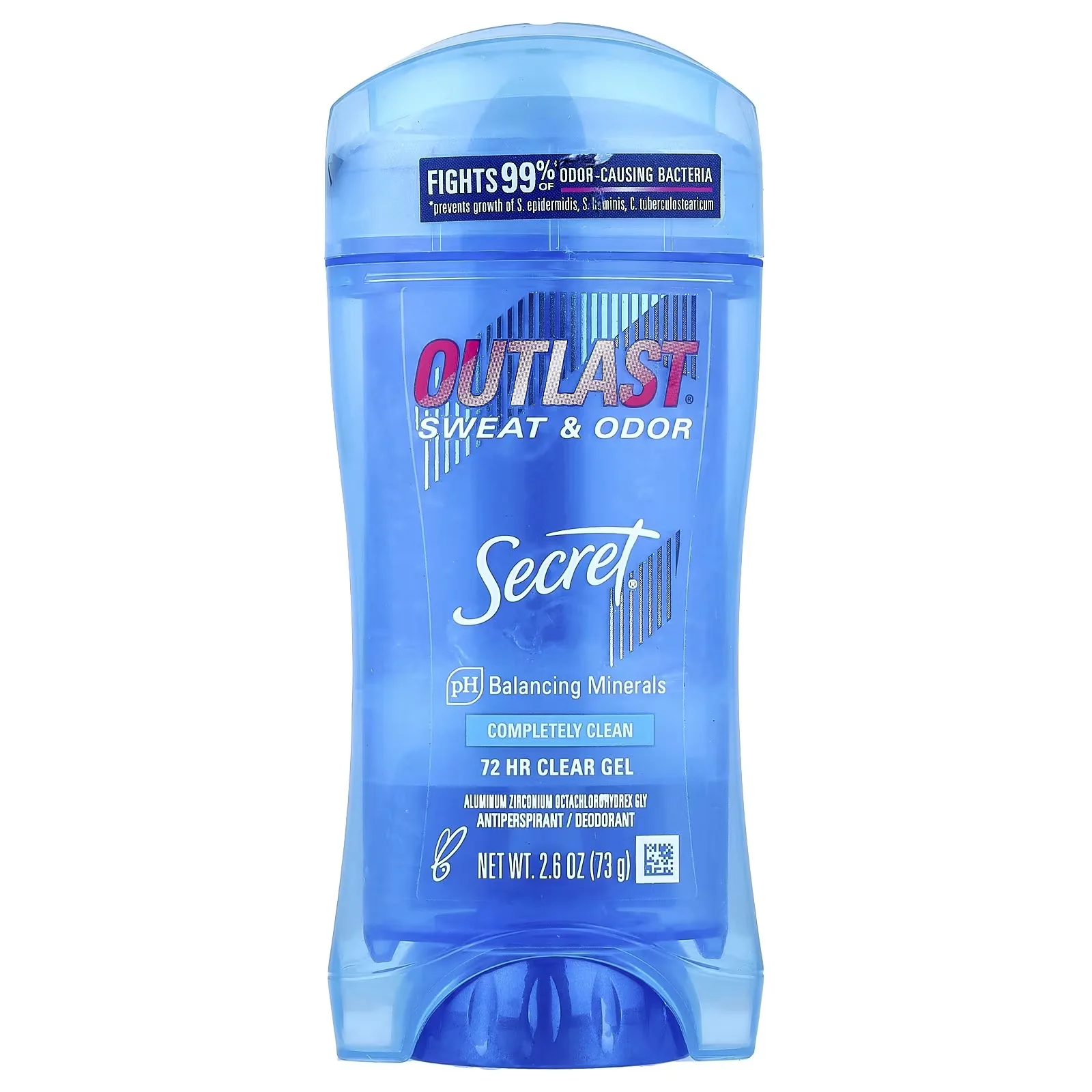 Secret Outlast Clear Gel Antiperspirant Deodorant مزيل عرق سيكريت أوتلاست جل شفاف