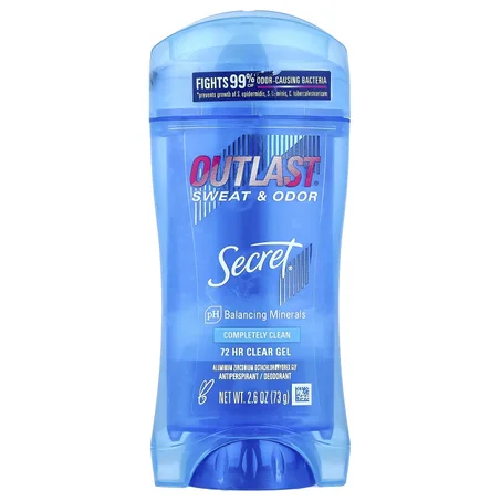 Secret Outlast Clear Gel Antiperspirant Deodorant مزيل عرق سيكريت أوتلاست جل شفاف