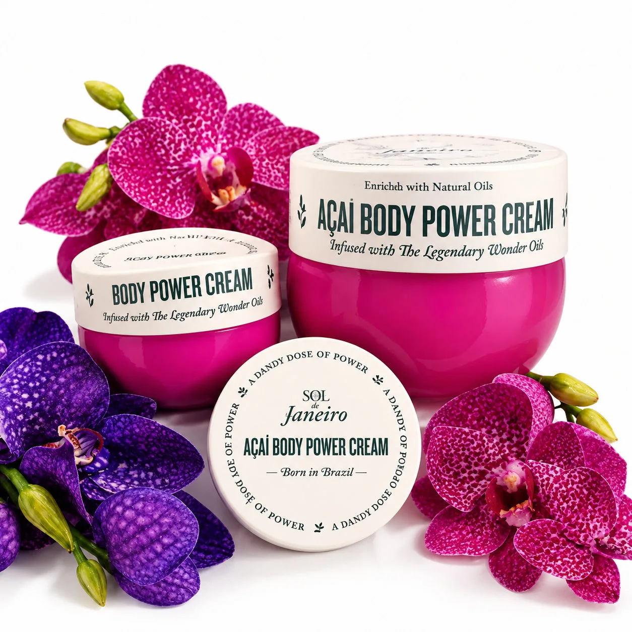 Sol de Janeiro Acai Body Power Creamكريم سول دي جانيرو أكاي لقوة الجسم