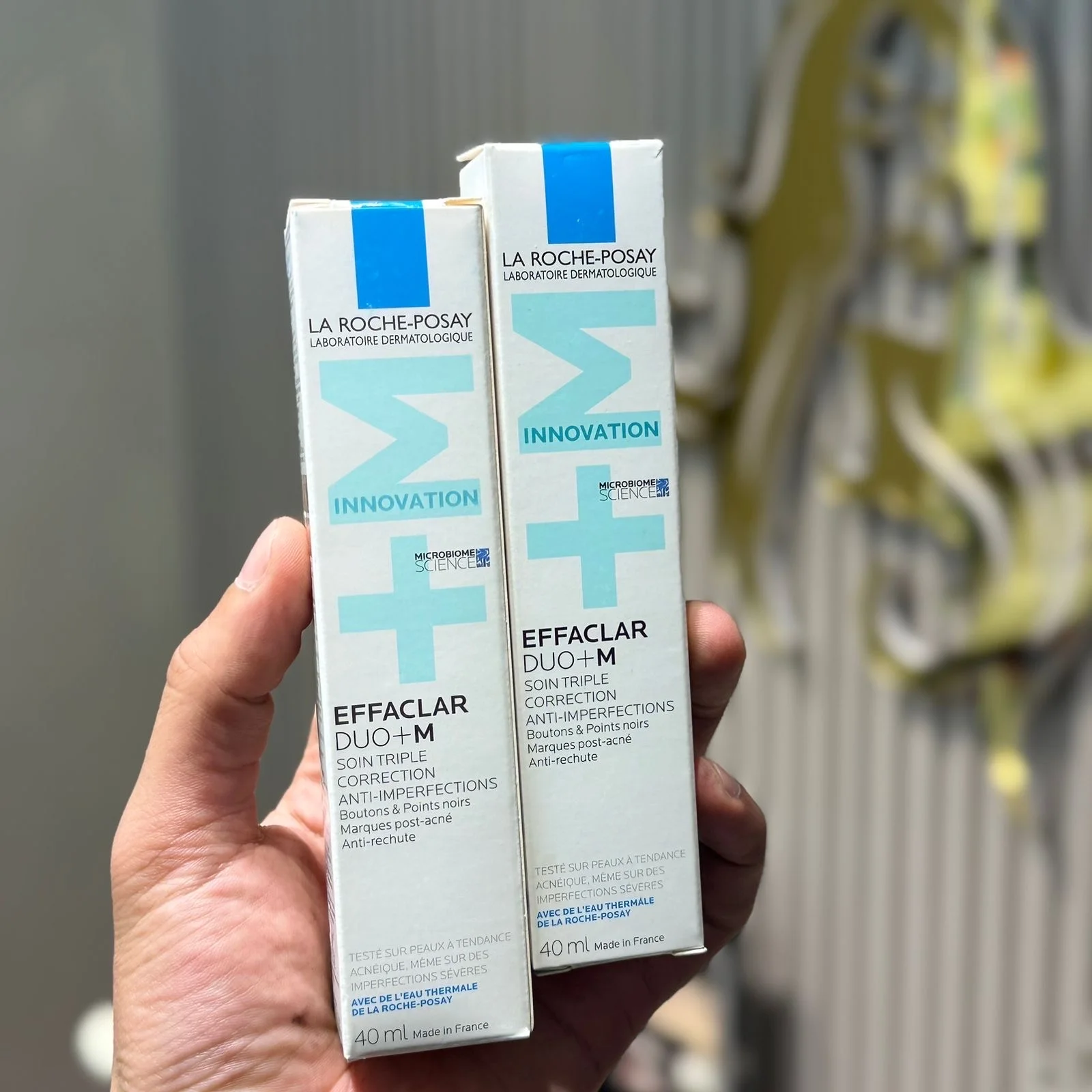 La Roche-Posay Effaclar Duo(+) Moisturizing Cream, 40 ml.لاروش بوساي ايفاكلار ديو(+) م 40 مل