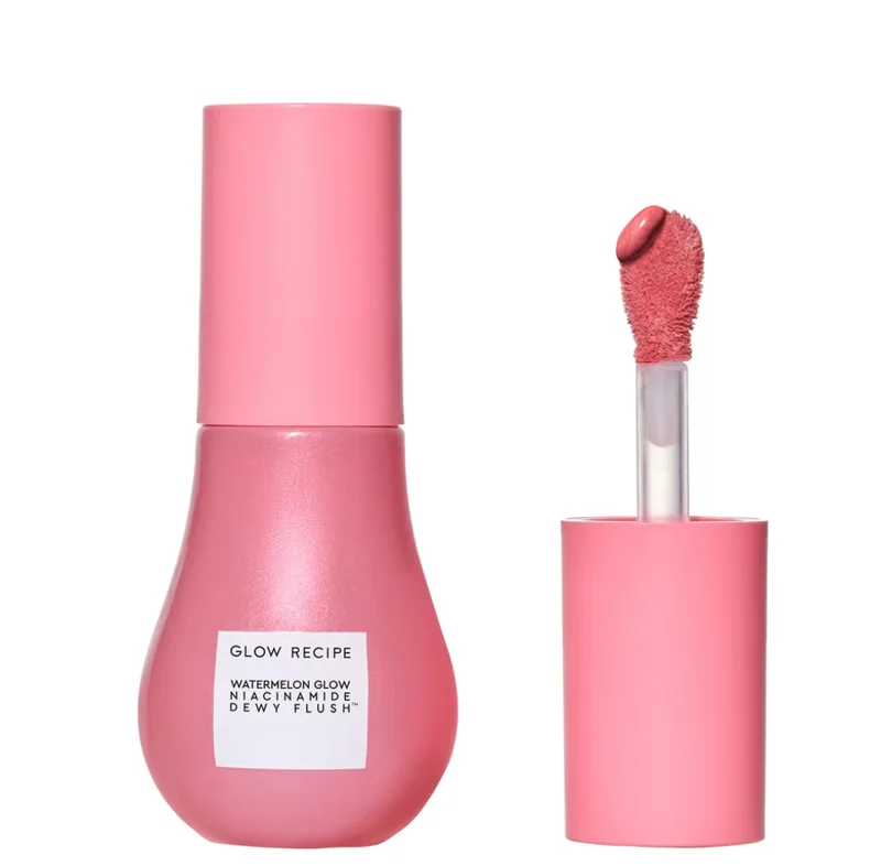 Glow Recipe Watermelon Glow Niacinamide Dewy Flush Brightening Serum Blush سيروم تفتيح البشرة بنكهة البطيخ من جلو ريسبي، غني بالنياسيناميد.ـ