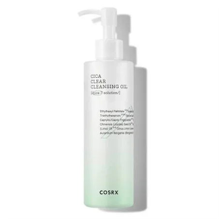 زيت التنظيف COSRX Pure Fit CICA  COSRX Pure Fit CICA Cleansing Oil for Sensitive Skin200mlللبشرة الحساسة