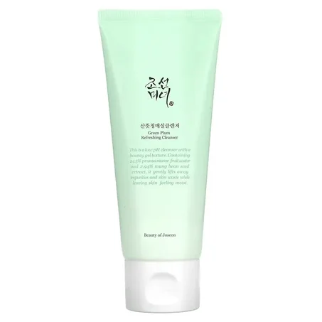 Beauty of Joseon Green Plum Refreshing Cleanser – 100ml بيوتي اوف جوسون غسول برائحة البرقوق الاخضر المنعش 100 ما