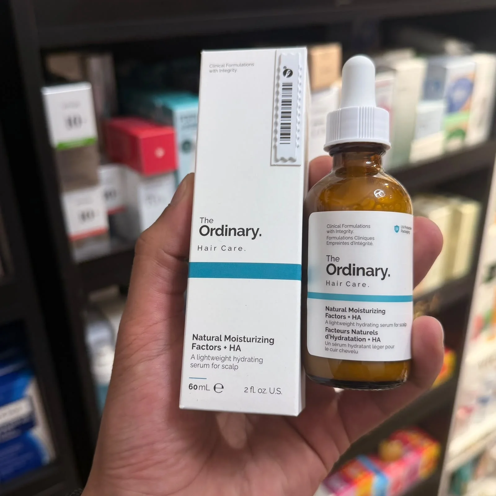 ذا أورديناري عوامل الترطيب الطبيعية + حمض الهيالورونيك لفروة الرأسThe Ordinary Natural Moisturizing Factors + HA for Scalp