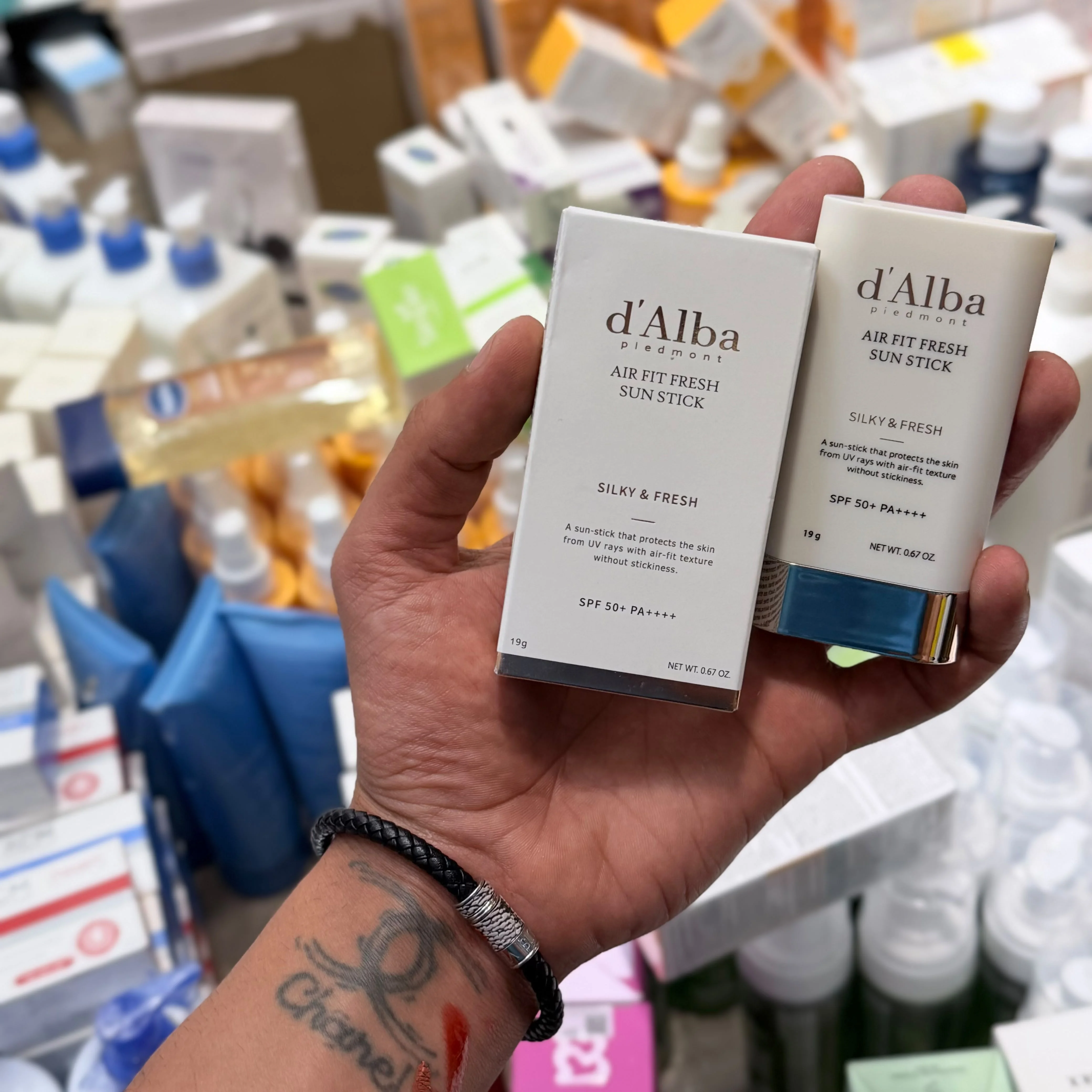 دالبا – واقي شمس ستيك فريش وخفيف Air Fit Fresh Sun Stick SPF50+، 19 غرام