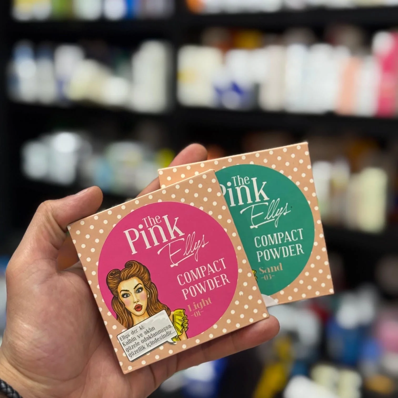 The Pink Elly’s Compact Powder بودرة مضغوطة للوجه ذا بينك إيليز