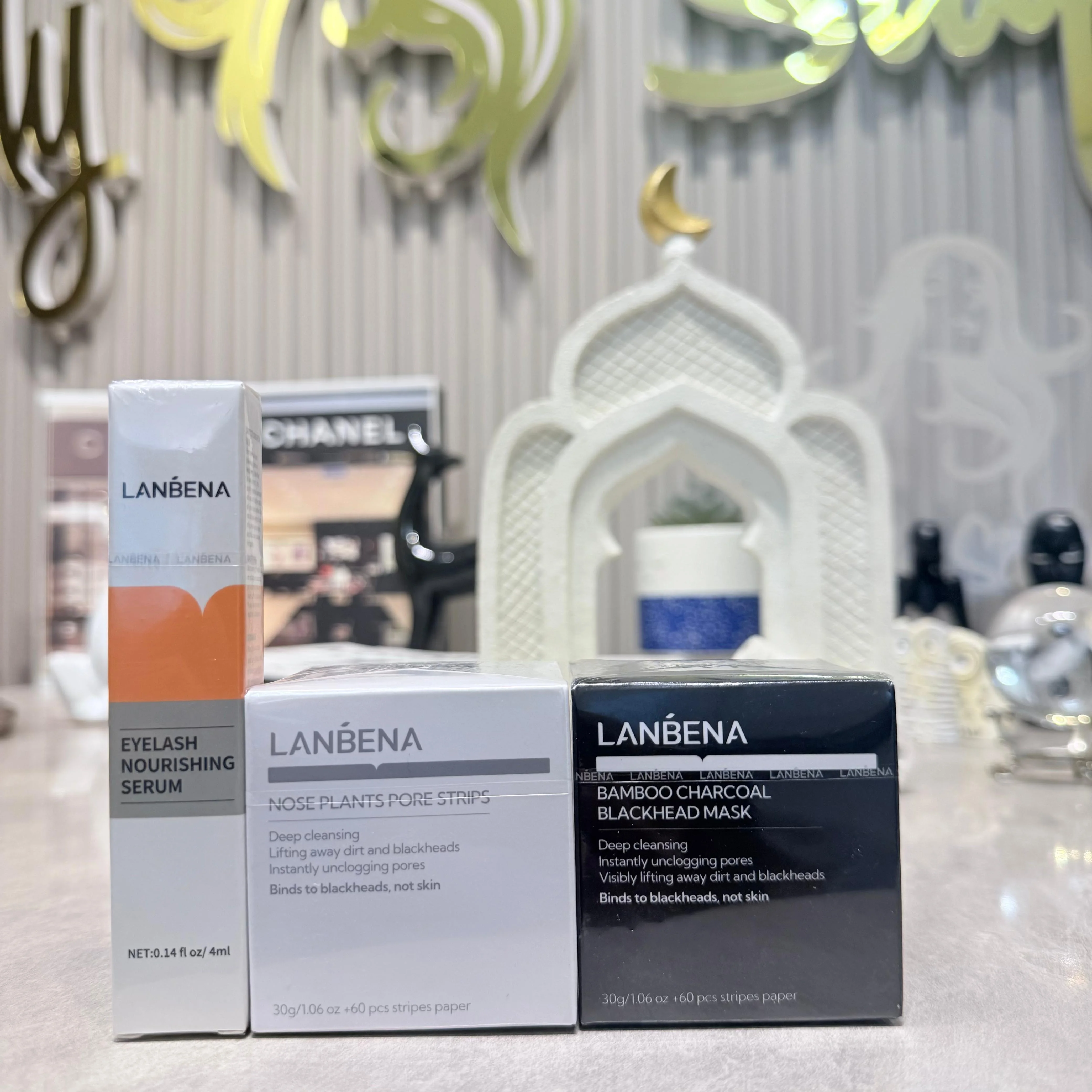 LANBENA Skincare & Eyelash Care Collectionمجموعة العناية بالبشرة والرموش من لابيناـ