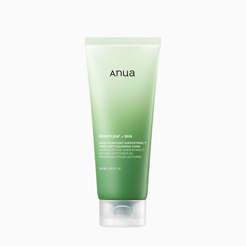 رغوة تنظيف المسام بعمق مع الكيرسيتينول من هارتليف Heartleaf Quercetinol Pore Deep Cleansing Foam