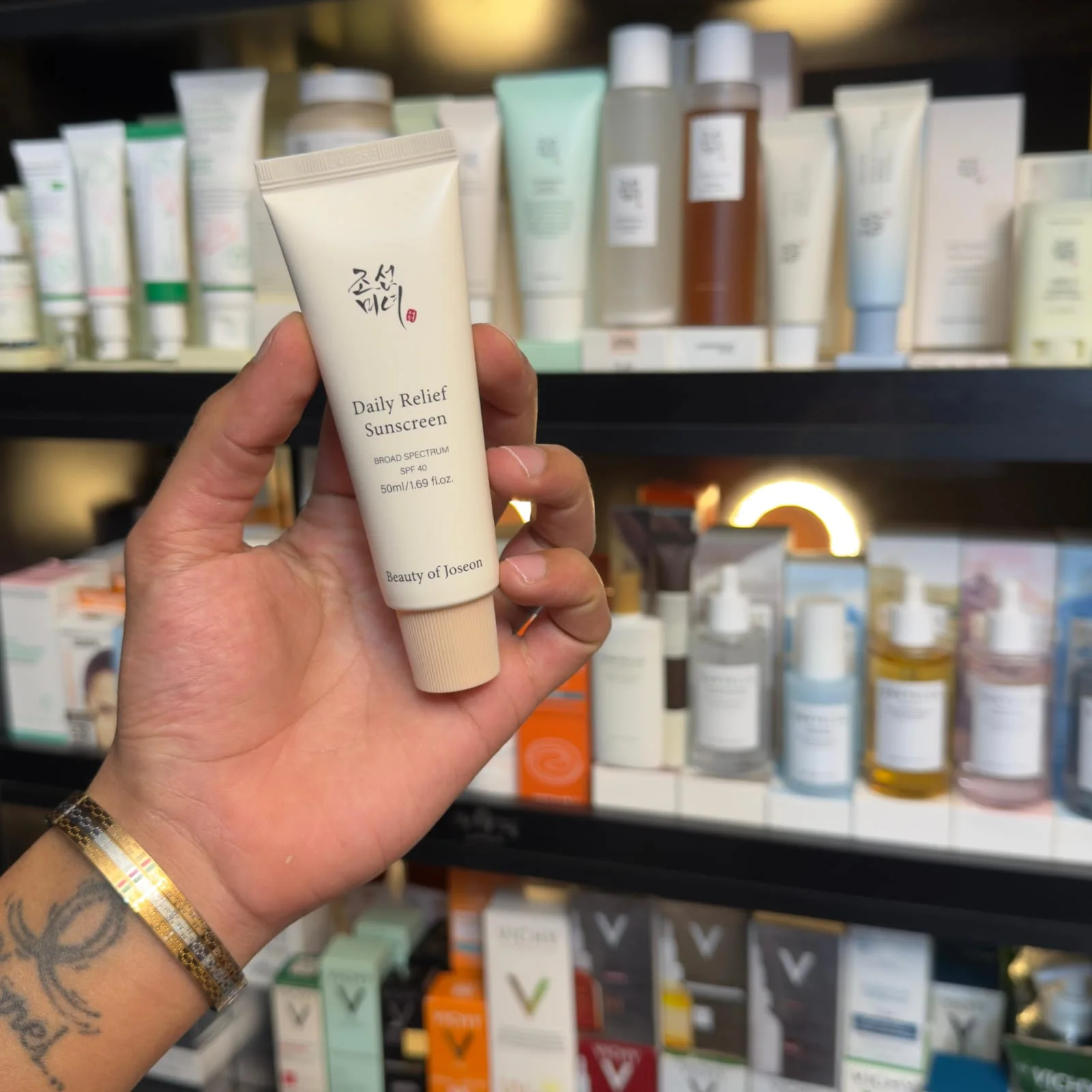 بيوتي أوف جوسون ريليف صن: أرز + بروبيوتيك SPF50+ PA++++ 50 ملBeauty of Joseon Daily Relief Sunscreen