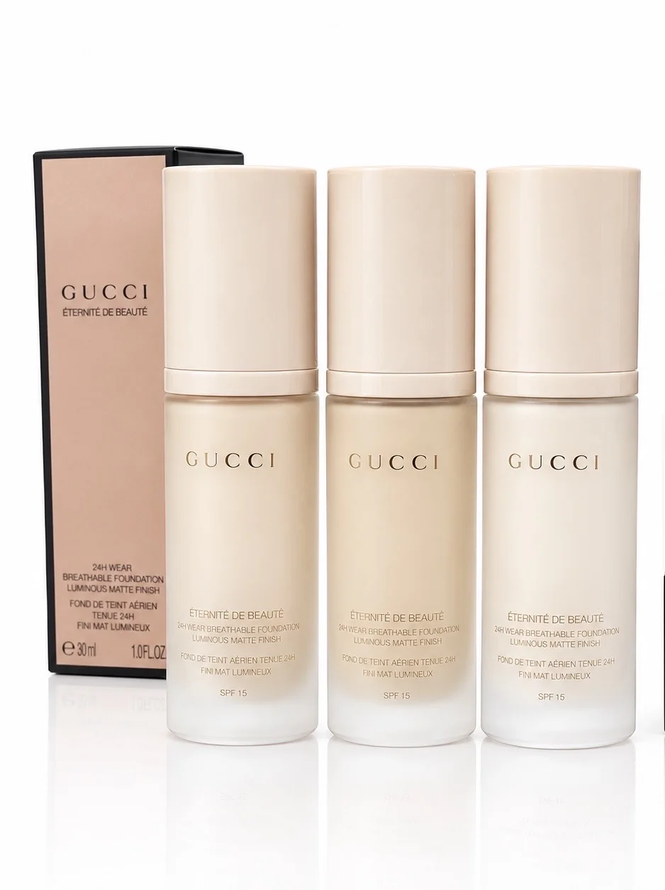 Gucci Éternité de Beauté SPF 15 Foundationكريم أساس قوتشي بعامل حماية اس بي اف ٠١٥