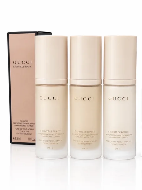 Gucci Éternité de Beauté SPF 15 Foundationكريم أساس قوتشي بعامل حماية اس بي اف ٠١٥