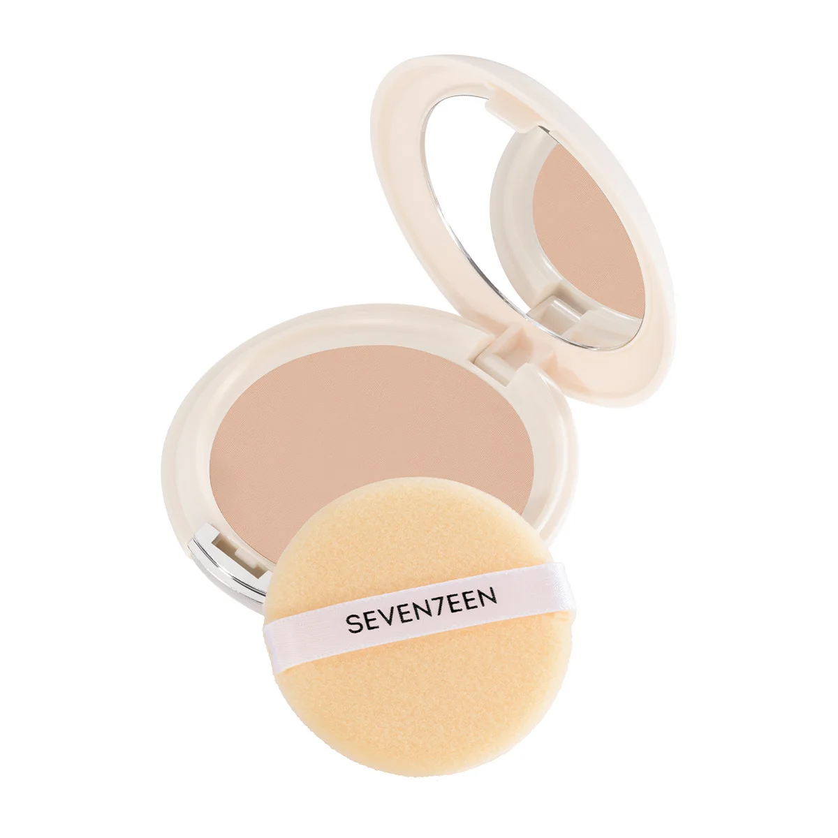 Seven7een NATURAL SILKY COMPACT POWDER SPF15بودرة مضغوطة طبيعية بملمس حريري ومعامل حماية ١٥ إس بي أف