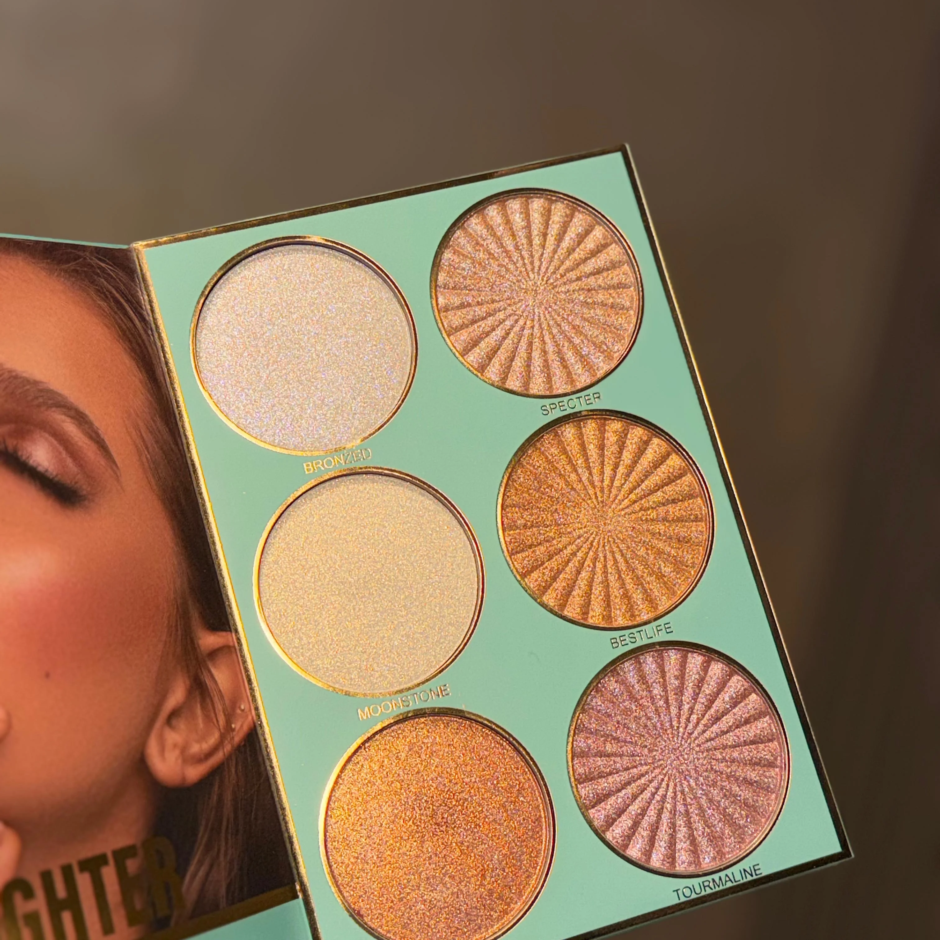 Rose Berry Tiffany Blue makeup book paletteلوحة ألوان مكياج روز بيري تيفاني بلو
