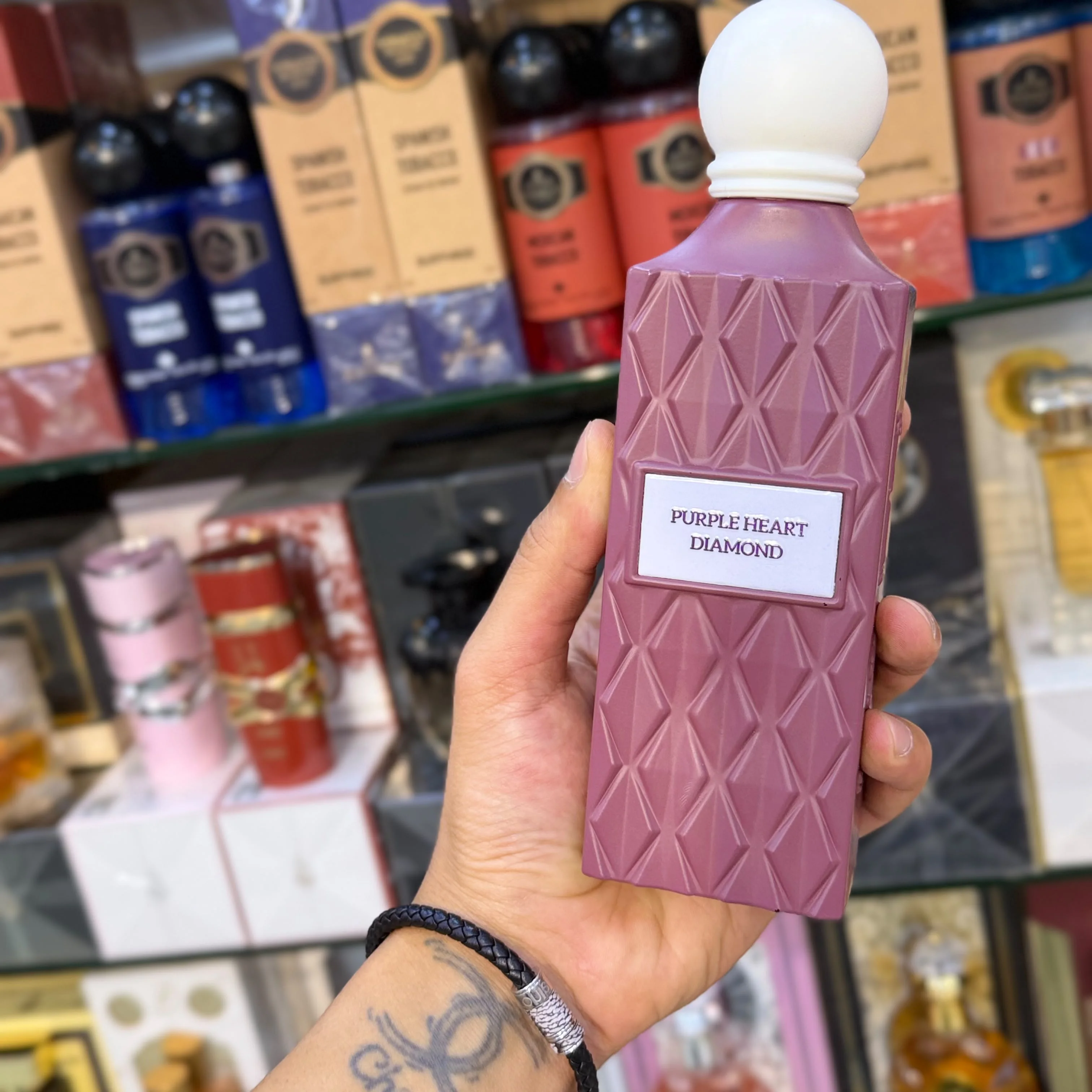 Qurashi Purple Heart Diamond 200ml. عطر بيربل هارت دايموند ابراهيم القرشي