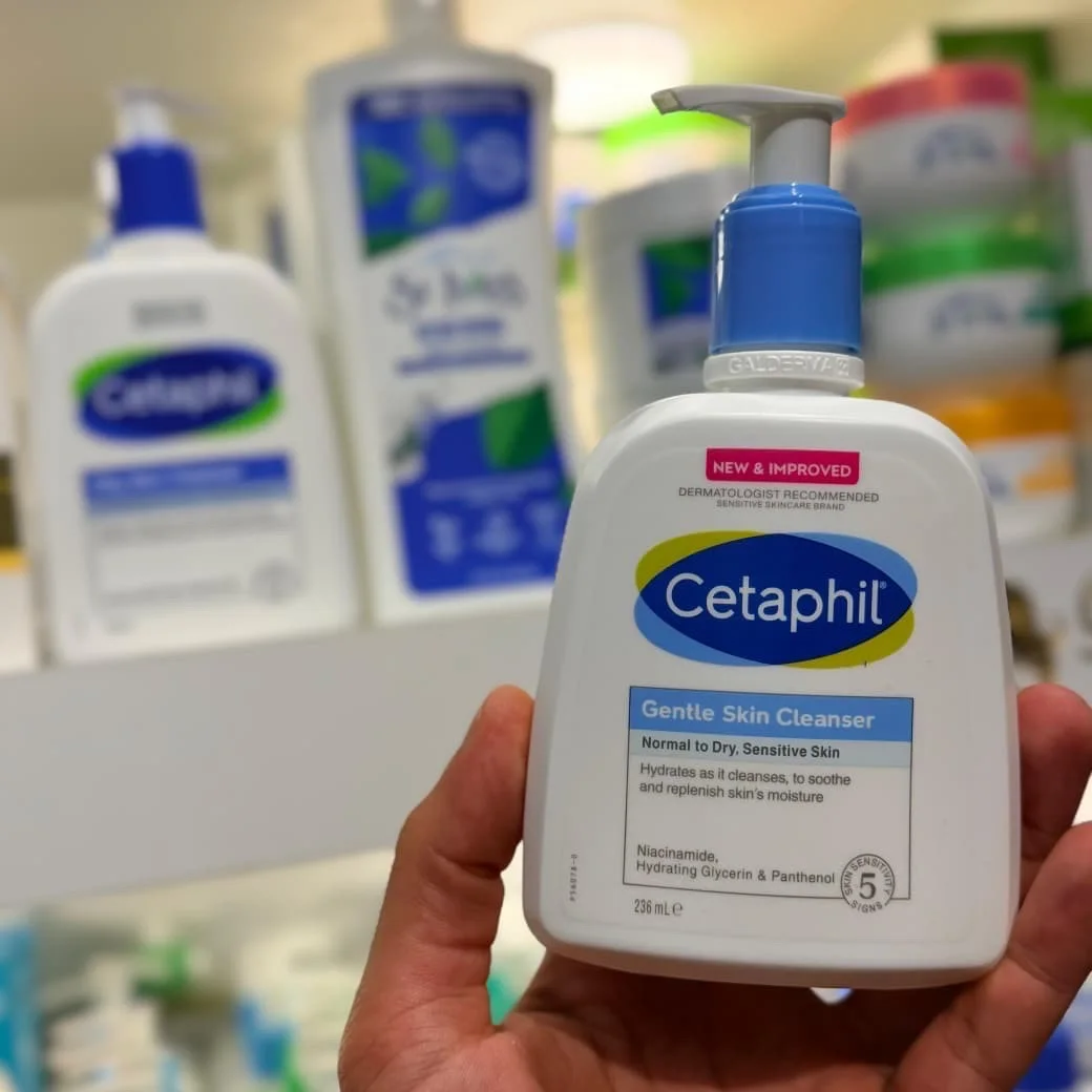سيتافيل غسول منظف لطيف للبشرة الجافة الى العادية، والحساسة 236ملCetaphil Gentle Skin Cleanser Face Wash 236ml