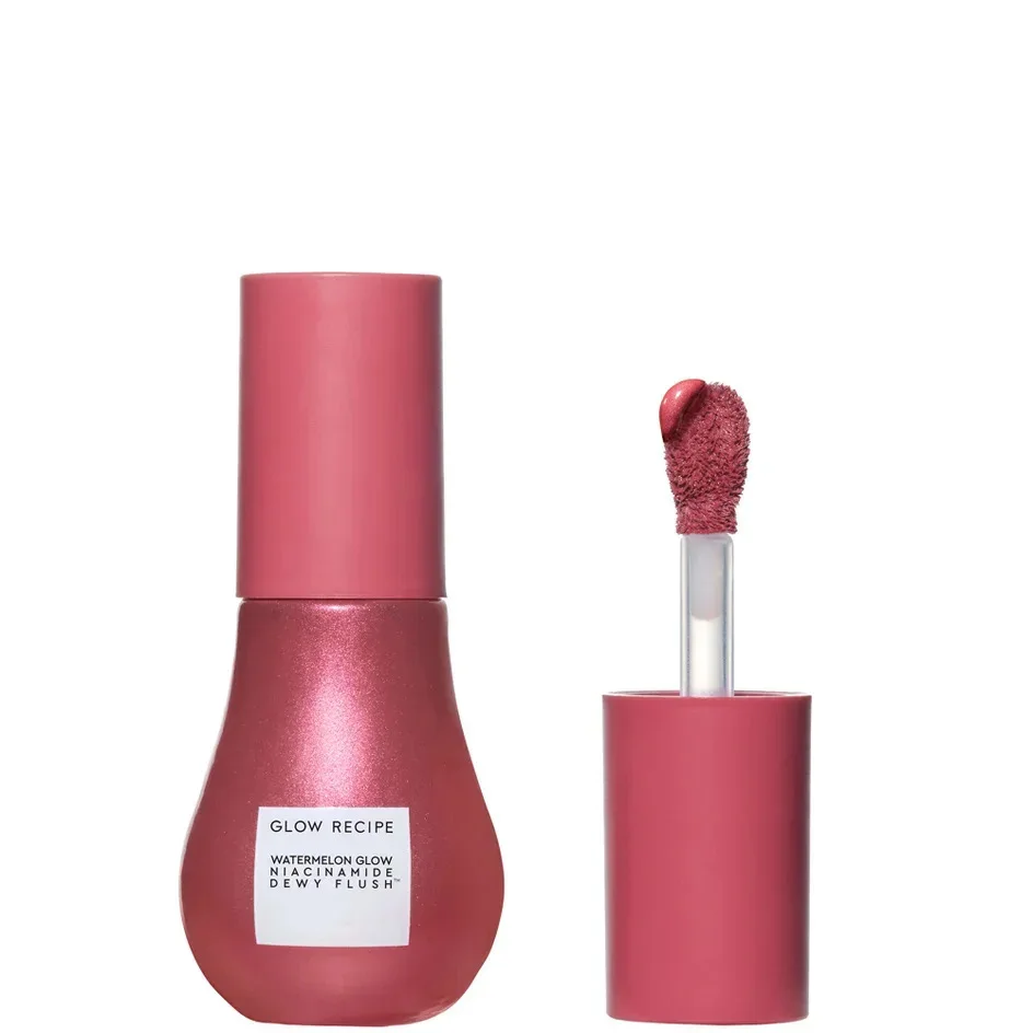 Glow Recipe Watermelon Glow Niacinamide Dewy Flush Brightening Serum Blush سيروم تفتيح البشرة بنكهة البطيخ من جلو ريسبي، غني بالنياسيناميد.ـ