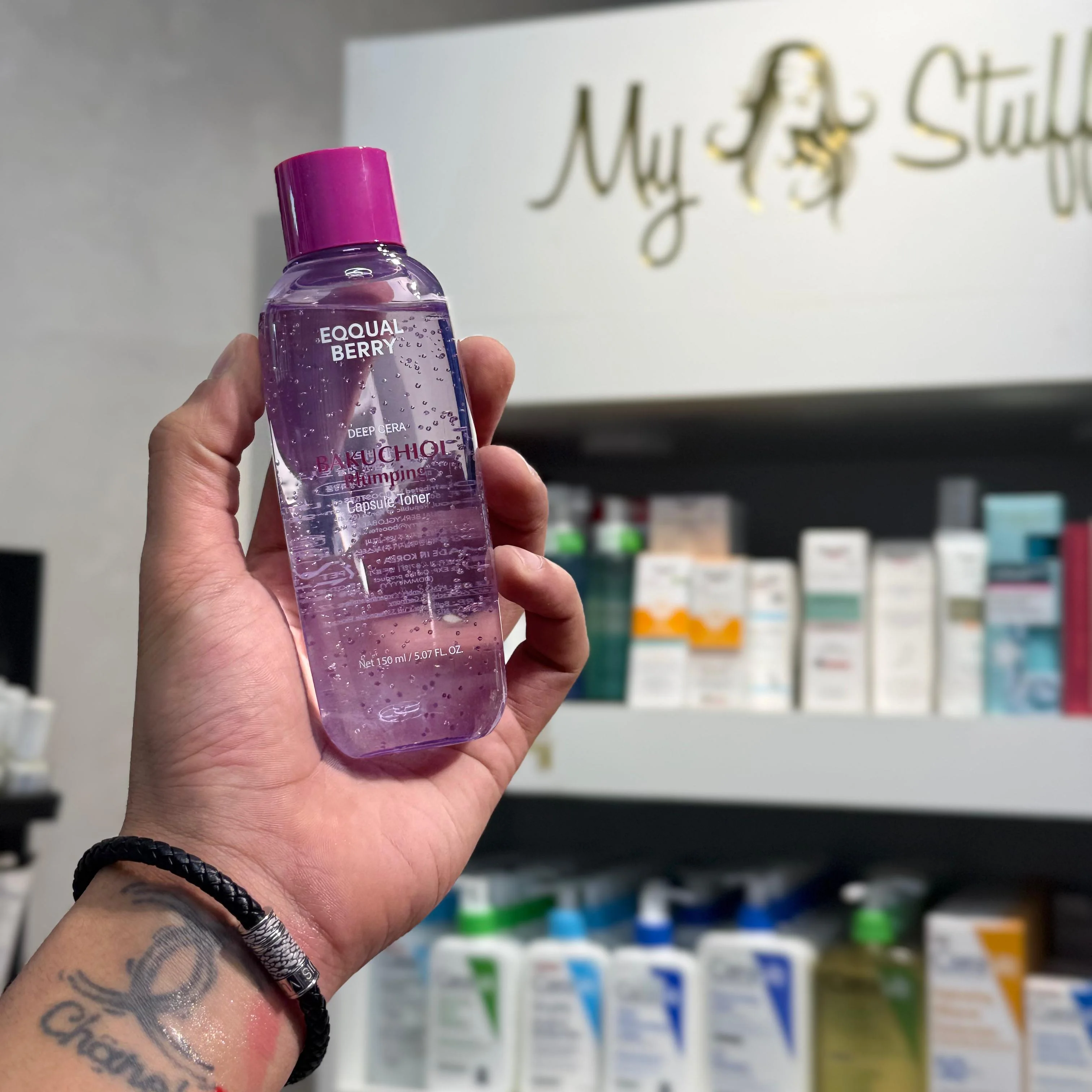 تونر كبسولات باكوتشول للشد والامتلاء ايكوال بيري 150مل Equal Berry Bakuchiol Firming & Plumping Capsule Toner – 150ml