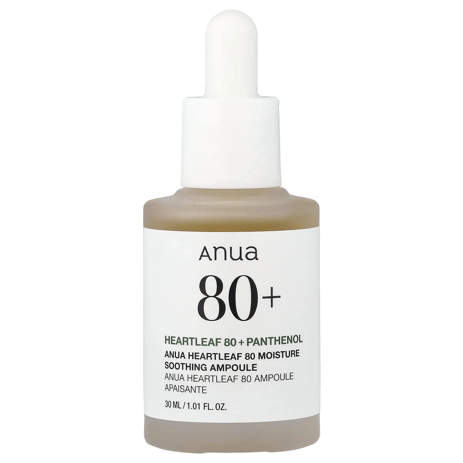 Heartleaf 80 Moisturizing & Soothing Ampoule – 1.01 fl oz 30 ml أمبولة هارتليف 80 المرطبة والملطفة للبشرة – 30 مل