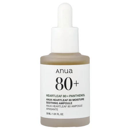 Heartleaf 80 Moisturizing & Soothing Ampoule – 1.01 fl oz 30 ml أمبولة هارتليف 80 المرطبة والملطفة للبشرة – 30 مل