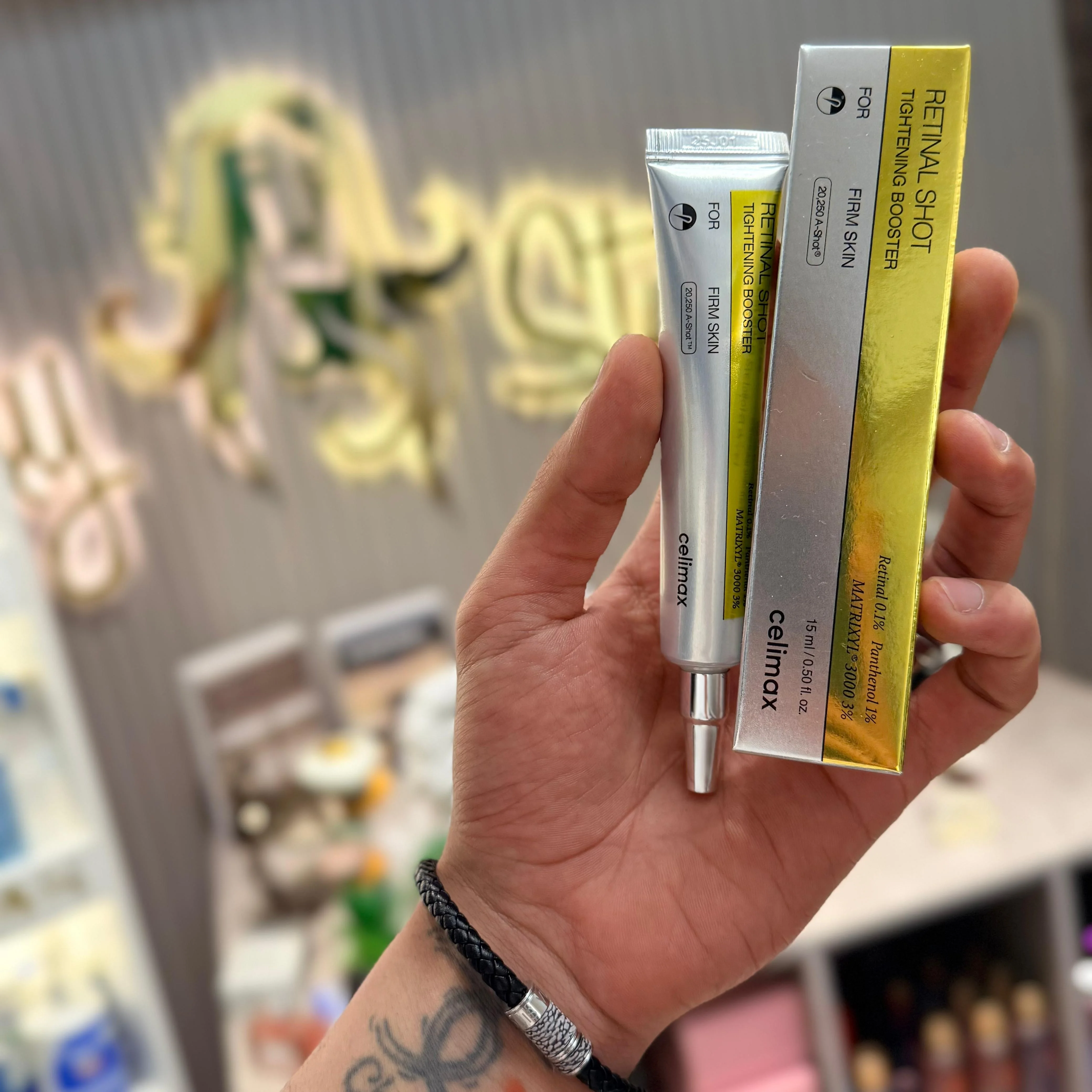 Celimax THE VITA-A Retinal Shot Tightening Booster – 15mlسيليماكس ذا فيتا-إيه ريتينال شوت بوستر لشدّ البشرة – 15 مل