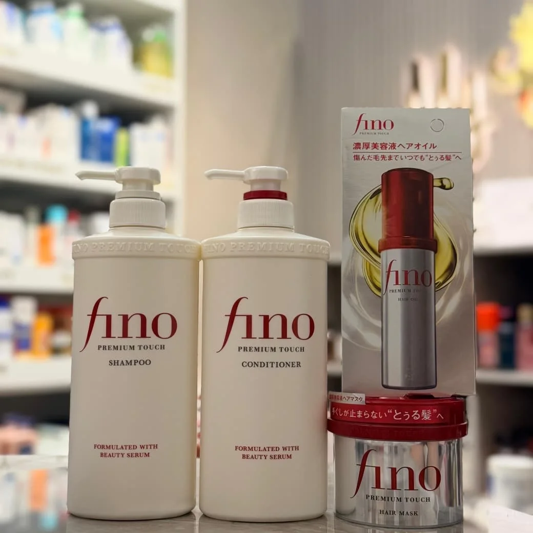 Shiseido Fino Premium Touch Hair Care Setمجموعة شيسيدو فينو بريميوم تاتش للعناية بالشعر