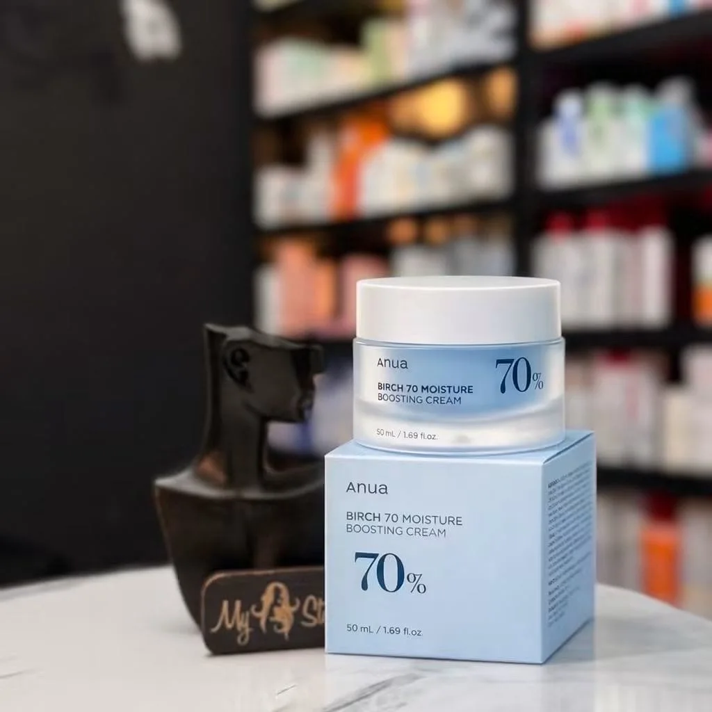 ANUA Birch 70 Moisture Boosting Creamكريم أنوا بيرش 70 المعزز لترطيب البشرة