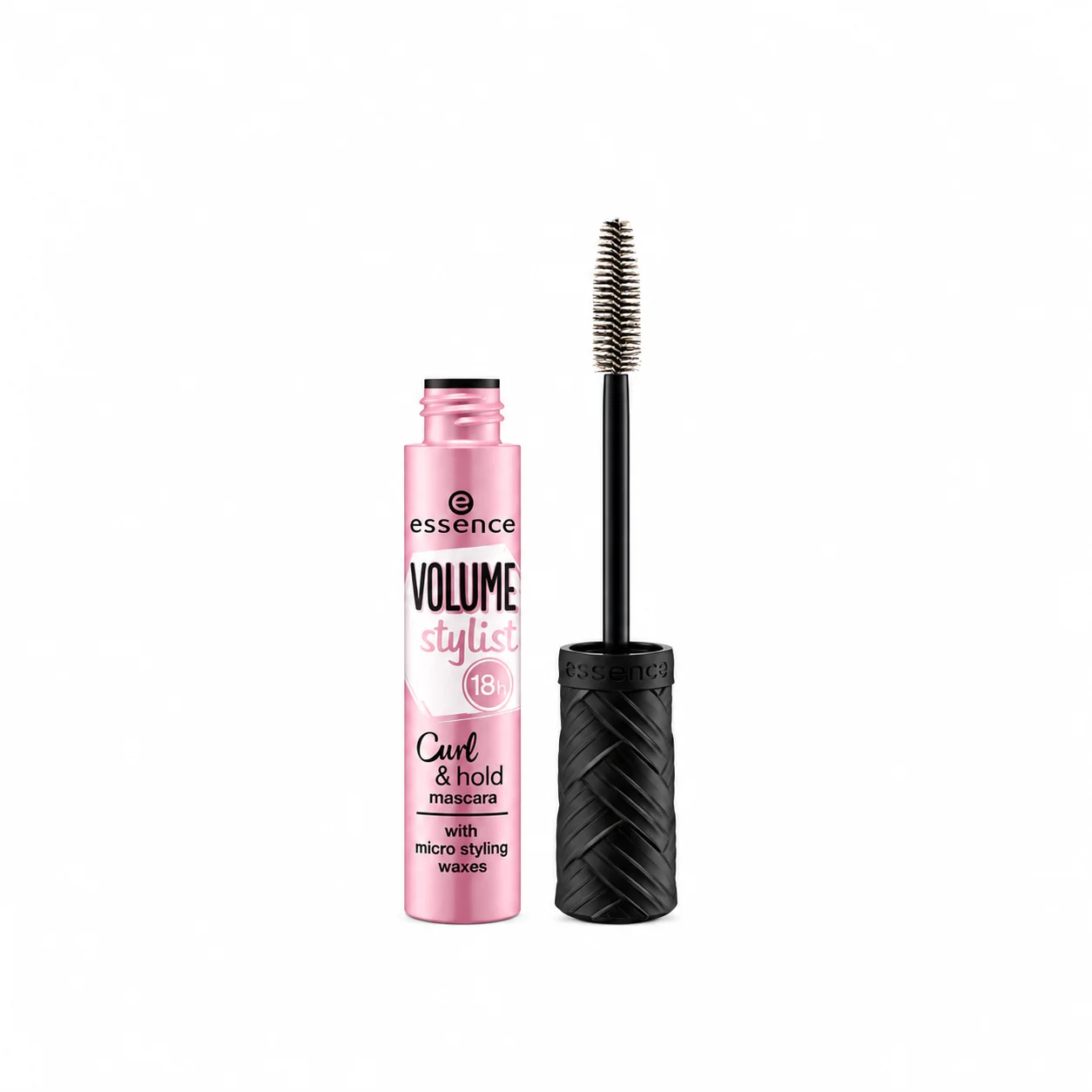 Essence Volume Stylist 18H Curl And Hold Black Mascaraماسكارا إيسنس فوليوم ستايلست 18 ساعة لتجعيد الشعر وتثبيته باللون الاسود