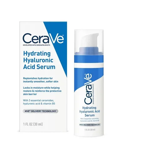 CeraVe Hydrating Hyaluronic Acid Serum 30ml سيروم سيرافي المرطب بحمض الهيالورونيك – 30 مل