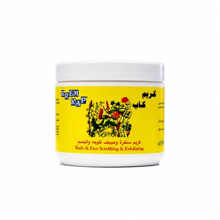 KREM KAP Body & Face Scrubbing & Exfoliating 500mlCreamكريم كاب سنفرة وتقشير للوجه والجسم