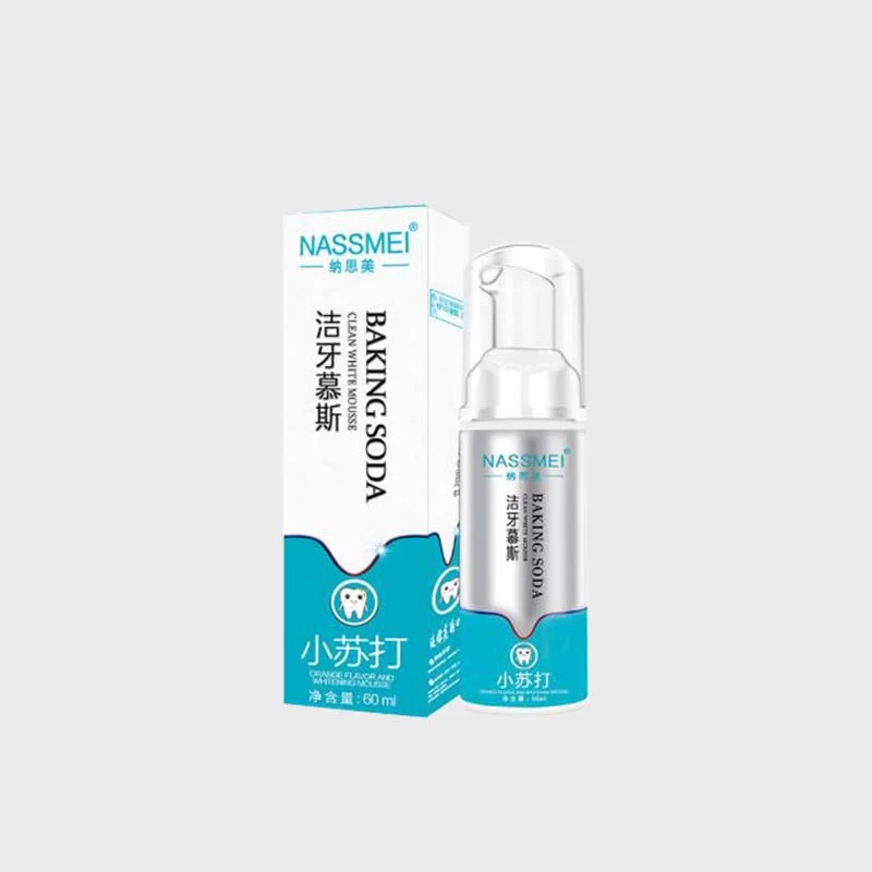 معجون الأسنان الرغوي للتبييض الفوري