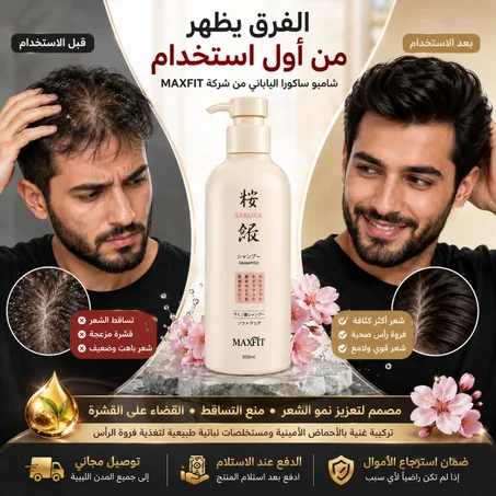 شعرك يتساقط؟ الحل الياباني وصل إلى ليبيا! ساكورا