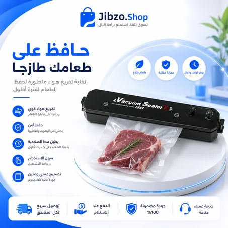 ماكينة تغليف الطعام المنزلية