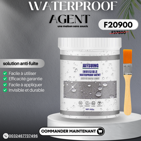 Adhésif d’étanchéité super puissant - Perméable - Invisible - Imperméable