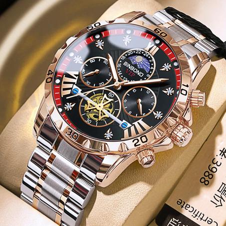 ساعة BINBOND الفاخرة