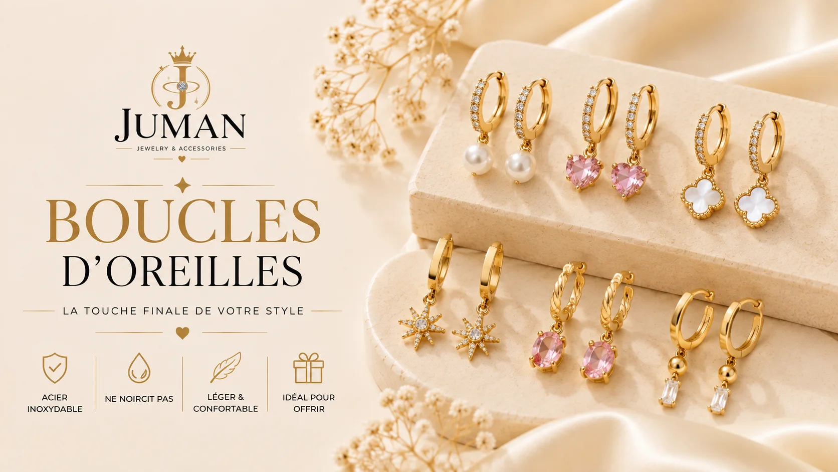 BOUCLES D’OREILLES