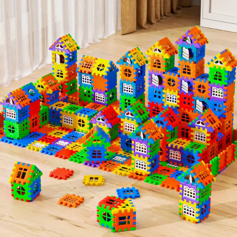 Puzzel Amusement et Apprentissage pour les Petits Constructeurs