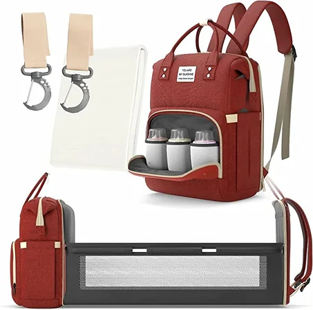 الشنطة السرير 3*1 The amazing baby bag + هدية مجانية