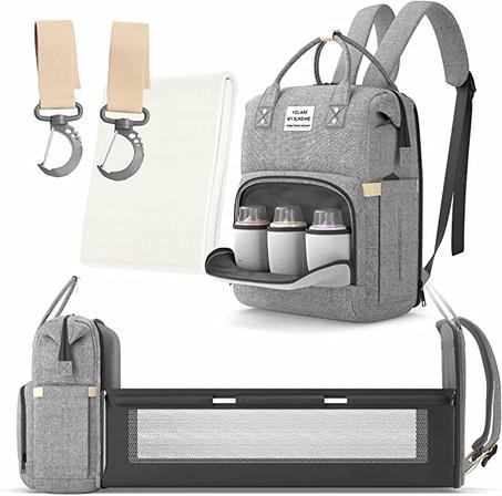 الشنطة السرير 3*1 The amazing baby bag + هدية مجانية