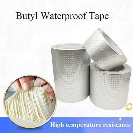 شريط الفويل بلاصق البوتيل المطاط - Aluminium Rubber Tape
