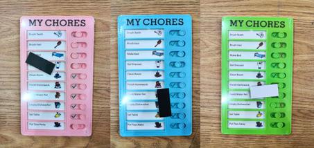 My Chores Checklist Board - قائمة مهامي اليومية