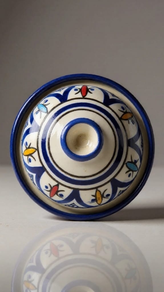 Tisch-Servier-Tajine 13x3 cm – klein, stilvoll & vielseitig