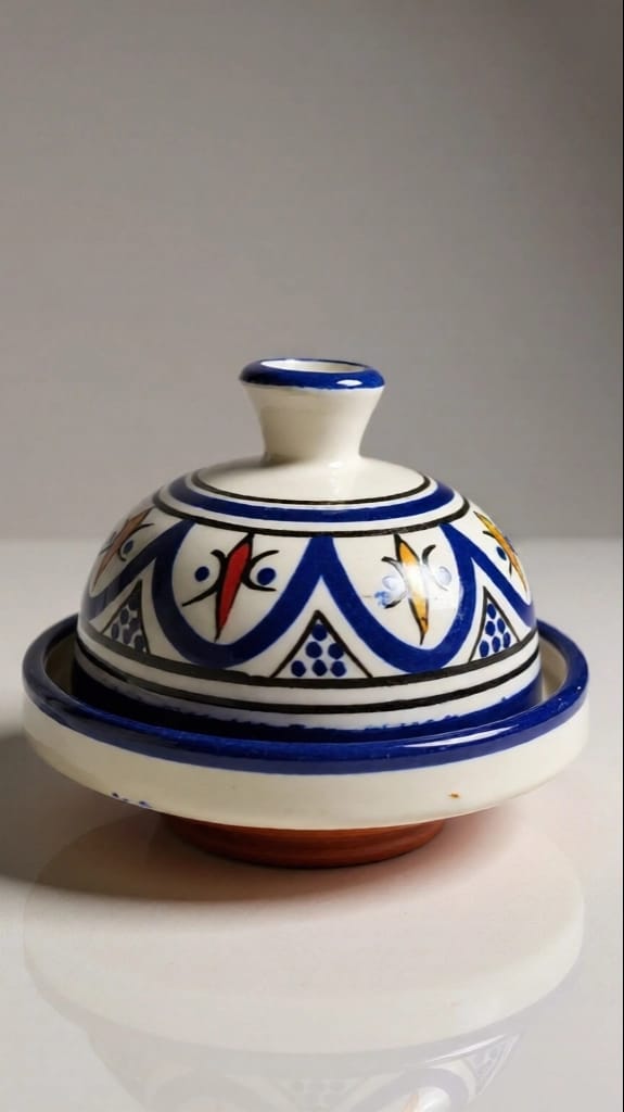 Tisch-Servier-Tajine 13x3 cm – klein, stilvoll & vielseitig